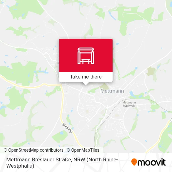 Mettmann Breslauer Straße map
