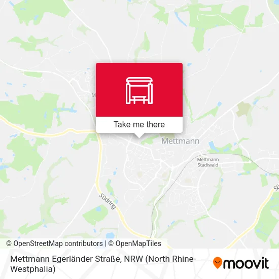 Карта Mettmann Egerländer Straße