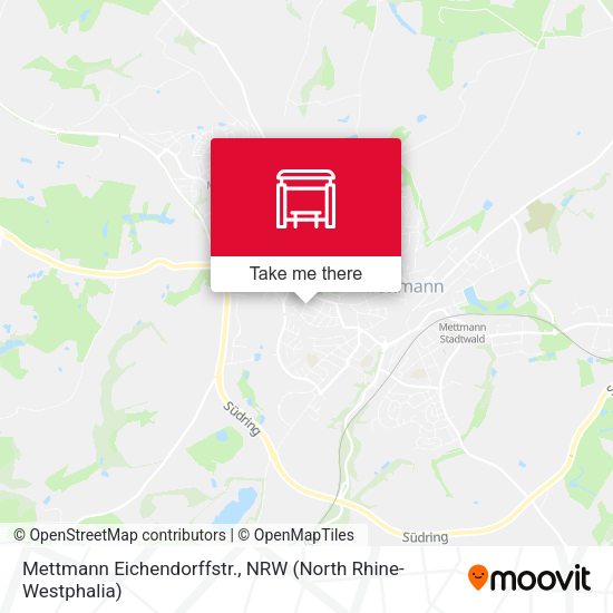 Карта Mettmann Eichendorffstr.
