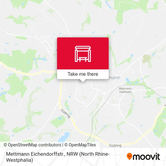 Mettmann Eichendorffstr. map