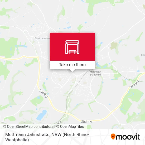Mettmann Jahnstraße map