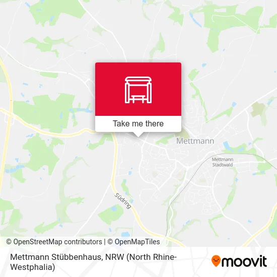 Mettmann Stübbenhaus map
