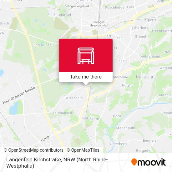 Карта Langenfeld Kirchstraße