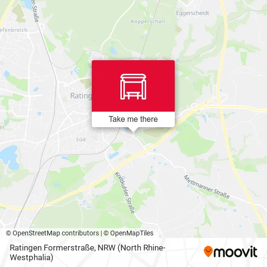 Карта Ratingen Formerstraße