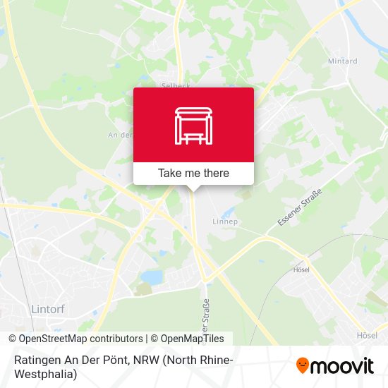 Ratingen An Der Pönt map