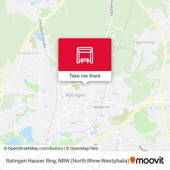 Карта Ratingen Hauser Ring