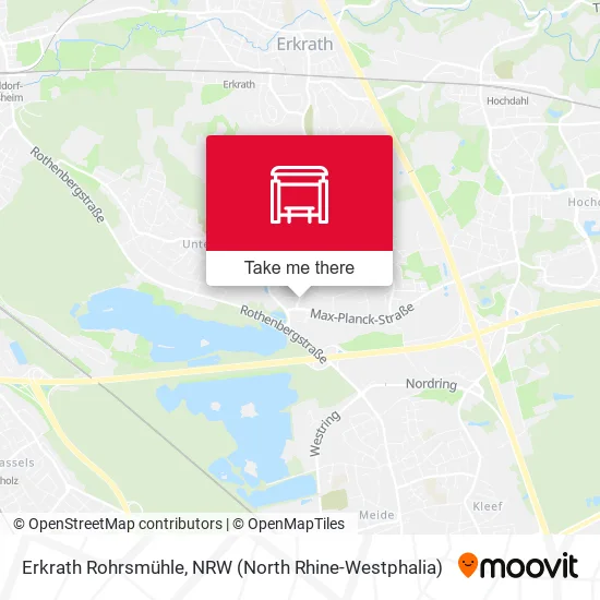 Карта Erkrath Rohrsmühle