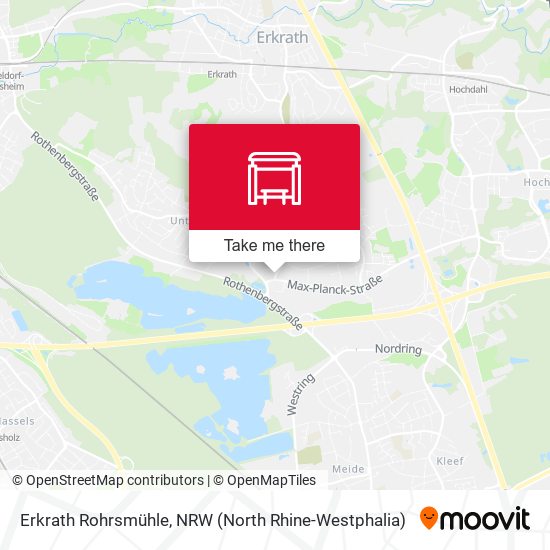 Erkrath Rohrsmühle map
