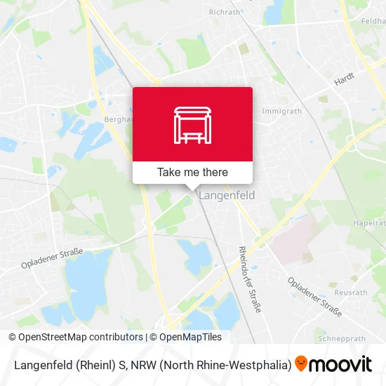 Карта Langenfeld (Rheinl) S