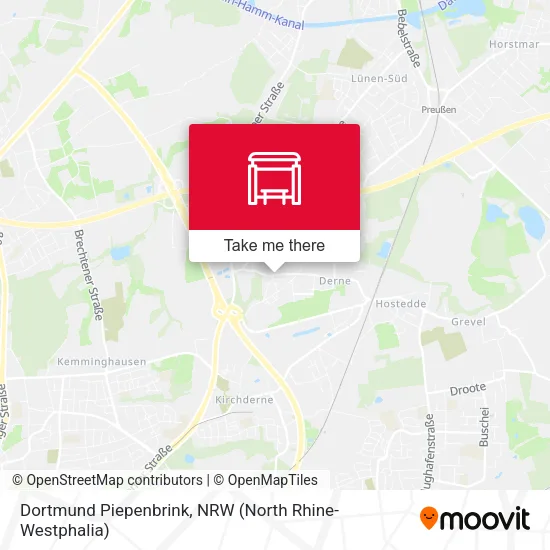Карта Dortmund Piepenbrink
