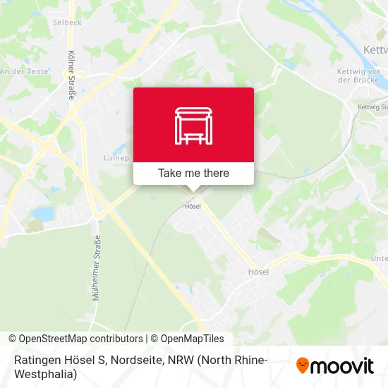 Ratingen Hösel S, Nordseite map