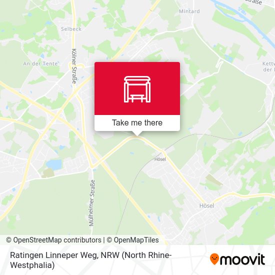 Карта Ratingen Linneper Weg