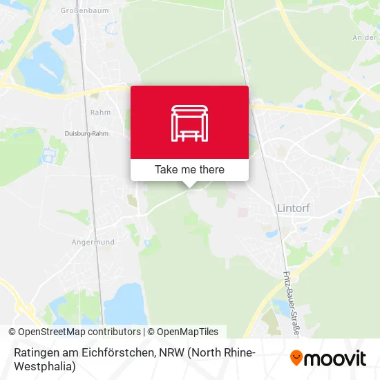 Карта Ratingen am Eichförstchen