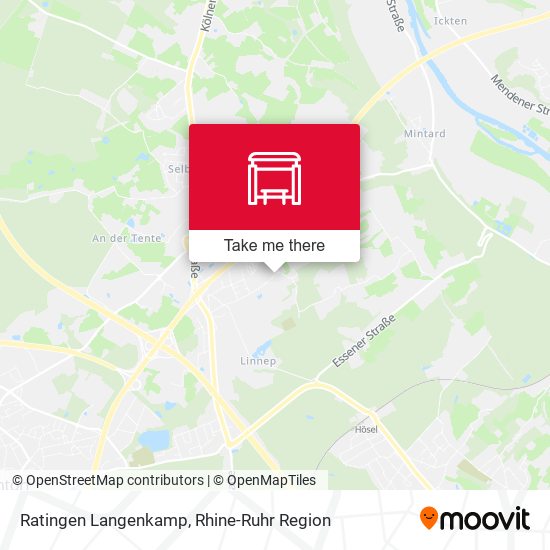 Карта Ratingen Langenkamp