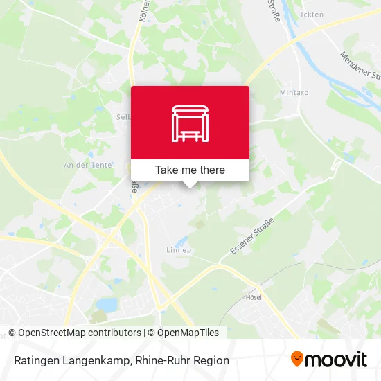 Карта Ratingen Langenkamp