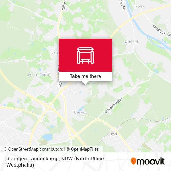 Карта Ratingen Langenkamp