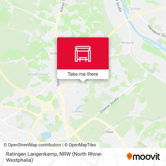 Карта Ratingen Langenkamp