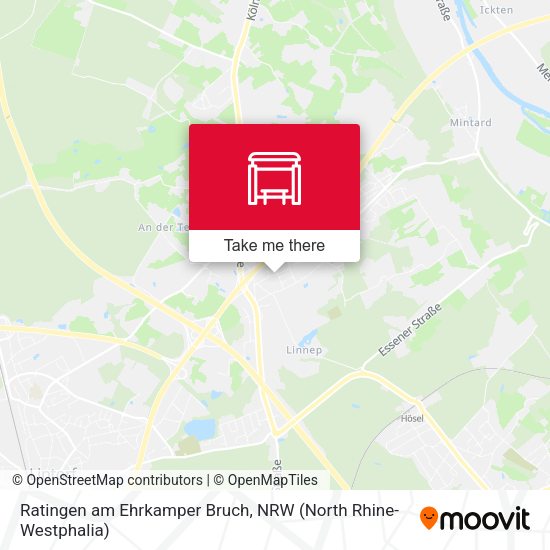 Карта Ratingen am Ehrkamper Bruch