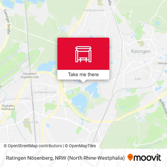 Карта Ratingen Nösenberg