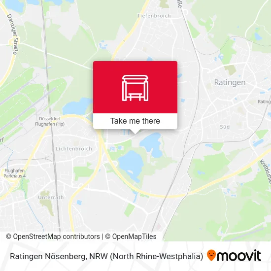 Карта Ratingen Nösenberg