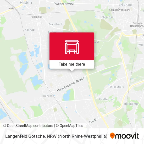 Langenfeld Götsche map