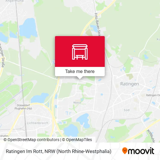 Карта Ratingen Im Rott