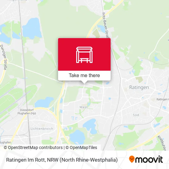 Карта Ratingen Im Rott