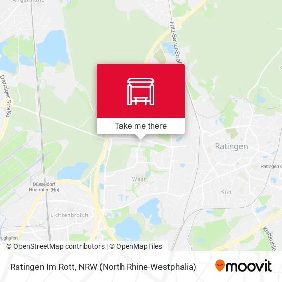 Карта Ratingen Im Rott