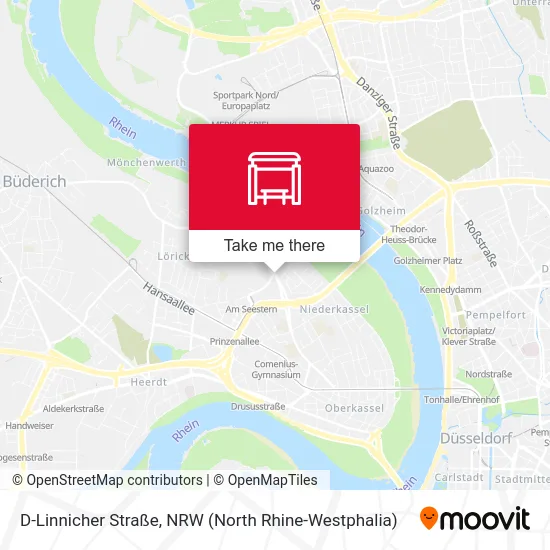 D-Linnicher Straße map