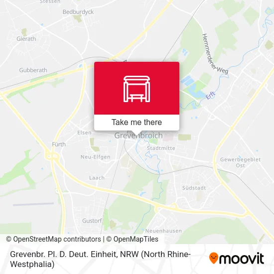 Карта Grevenbr. Pl. D. Deut. Einheit
