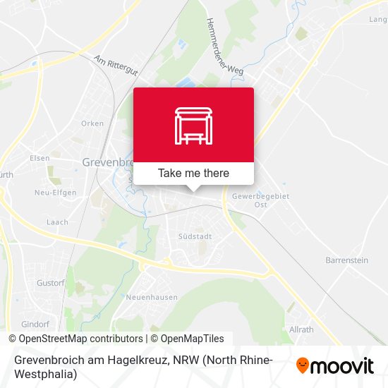 Grevenbroich am Hagelkreuz map