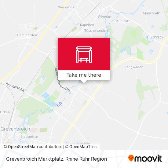 Grevenbroich Marktplatz map