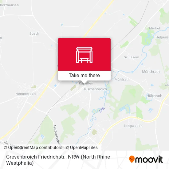 Карта Grevenbroich Friedrichstr.