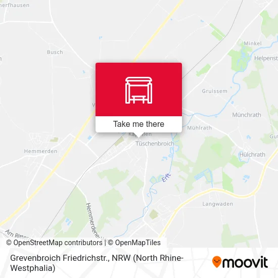 Карта Grevenbroich Friedrichstr.
