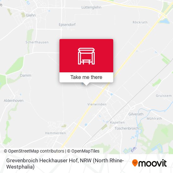 Grevenbroich Heckhauser Hof map