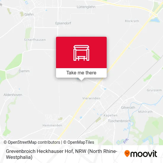 Карта Grevenbroich Heckhauser Hof