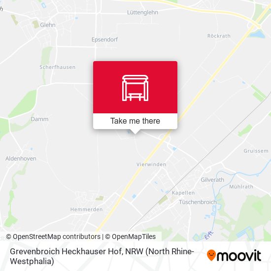 Карта Grevenbroich Heckhauser Hof