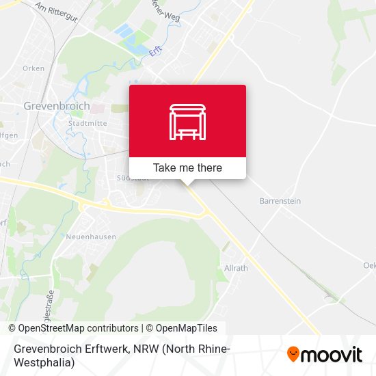 Карта Grevenbroich Erftwerk