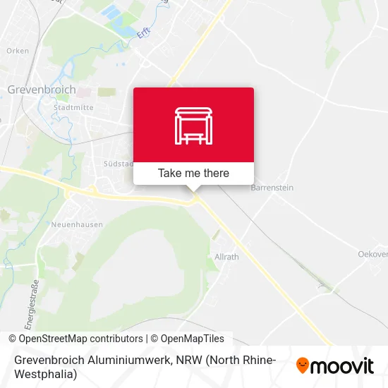 Карта Grevenbroich Aluminiumwerk