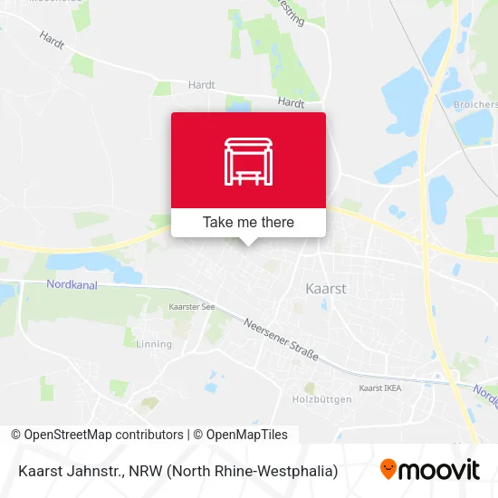 Карта Kaarst Jahnstr.