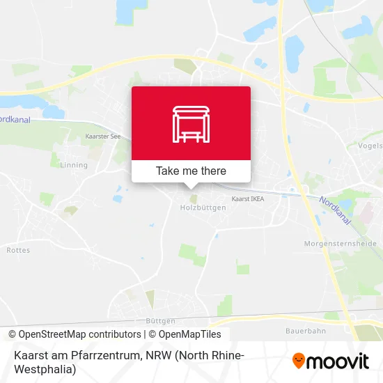 Карта Kaarst am Pfarrzentrum