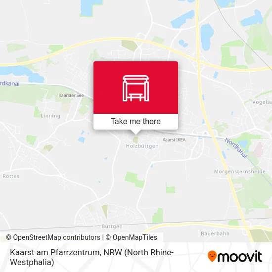 Карта Kaarst am Pfarrzentrum