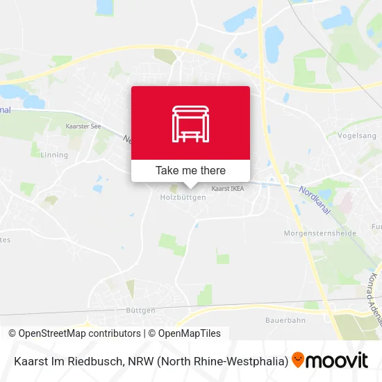Карта Kaarst Im Riedbusch