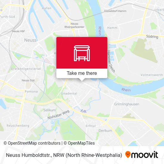 Карта Neuss Humboldtstr.