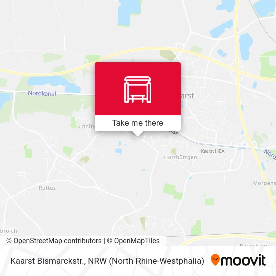 Карта Kaarst Bismarckstr.