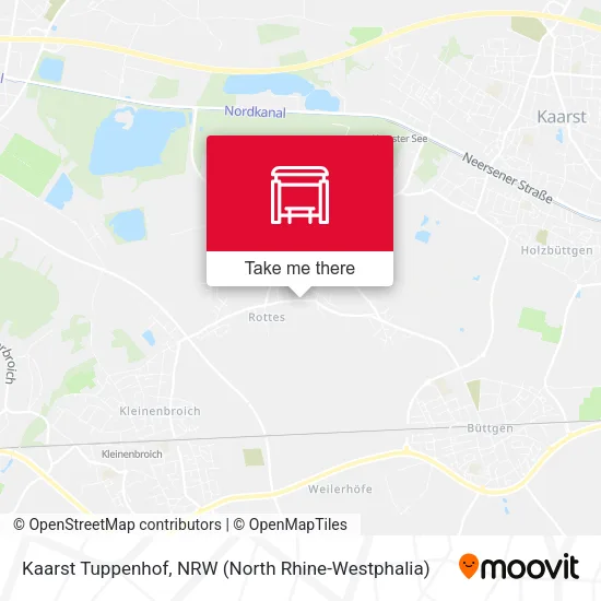 Карта Kaarst Tuppenhof