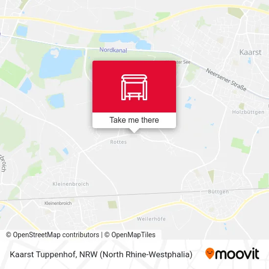 Карта Kaarst Tuppenhof