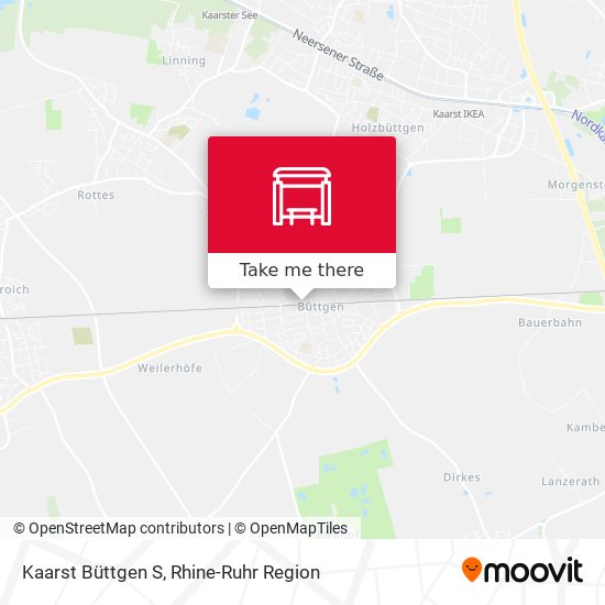 Kaarst Büttgen S map