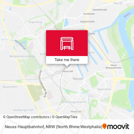 Карта Neuss Hauptbahnhof