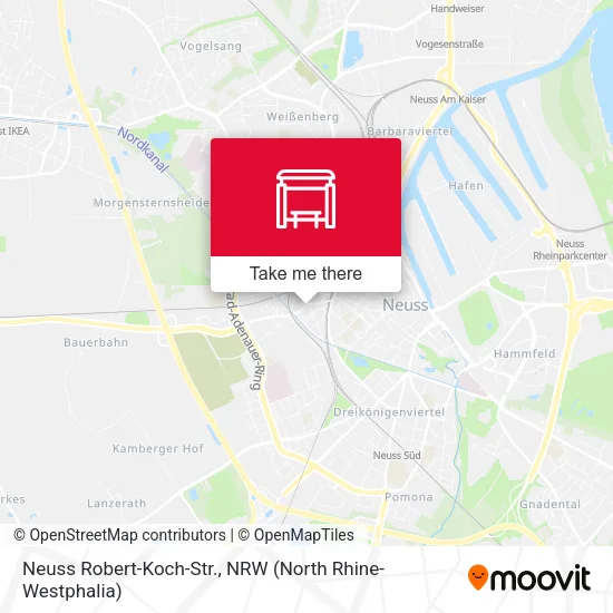Карта Neuss Robert-Koch-Str.